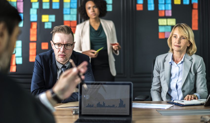 Business people in a meeting
