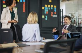 Business people in a meeting