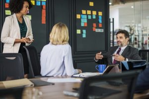 Business people in a meeting